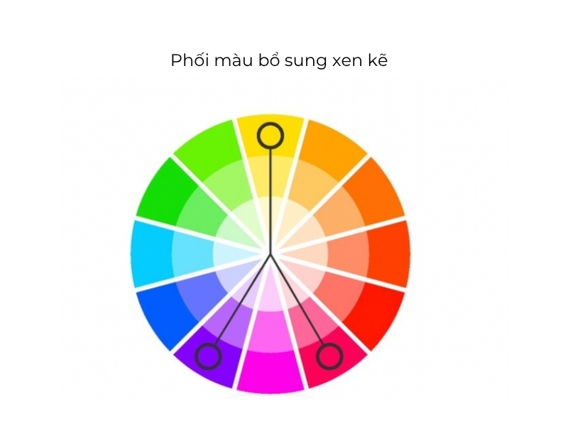 các cặp màu phối đẹp