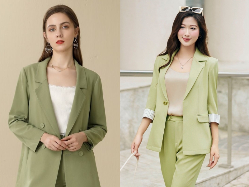 xanh lá mạ