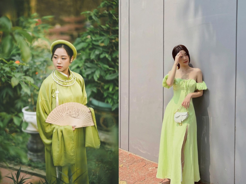 xanh lá mạ