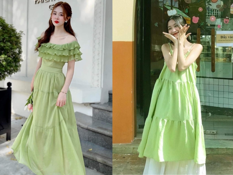 xanh lá mạ