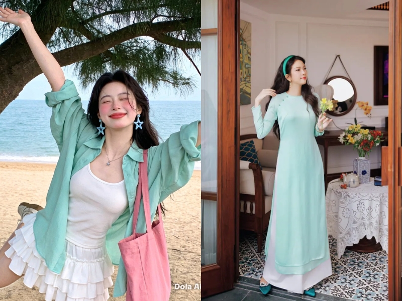 màu xanh ngọc bích đậm