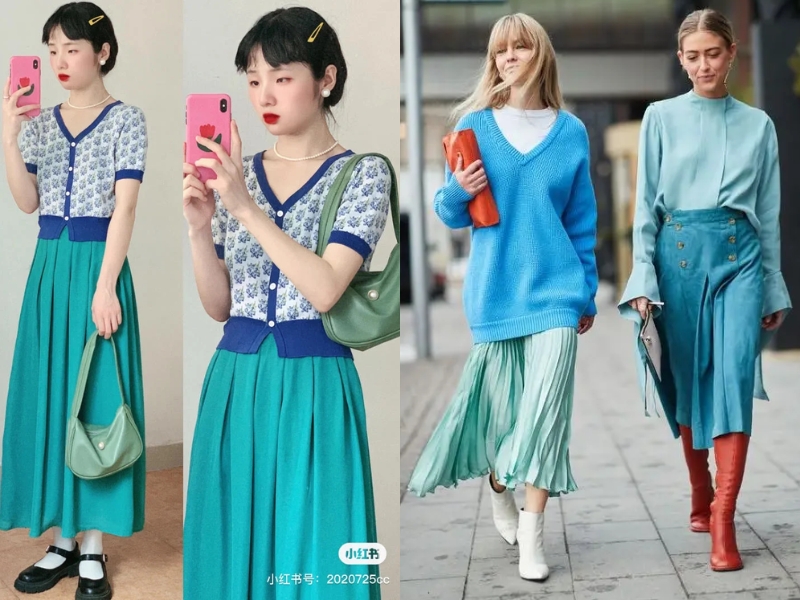 màu xanh ngọc bích nhạt
