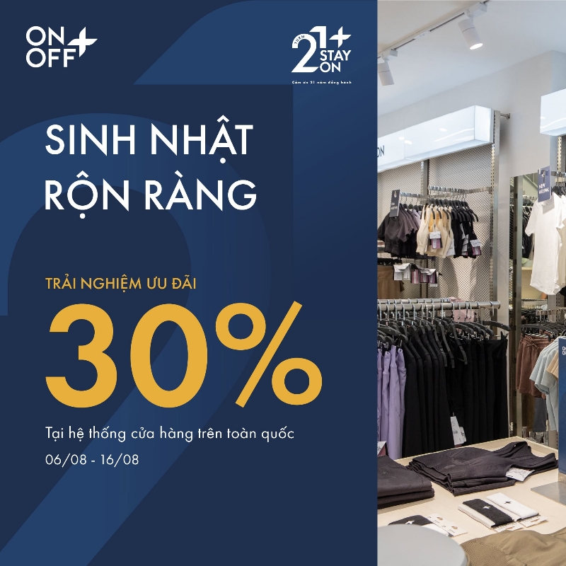 ONOFF 21 years promotion