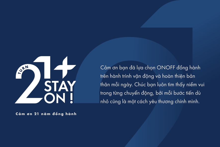 ONOFF 21 years promotion