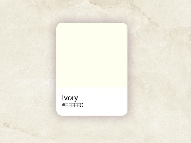 Màu Ivory