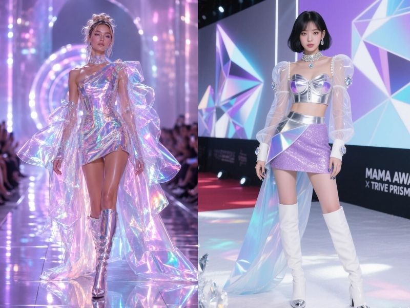màu hologram