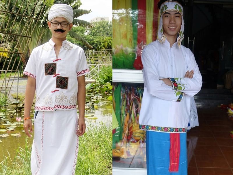 trang phục dân tộc chăm