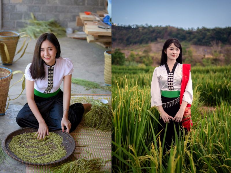 trang phục dân tộc thái
