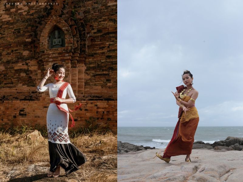 trang phục dân tộc chăm
