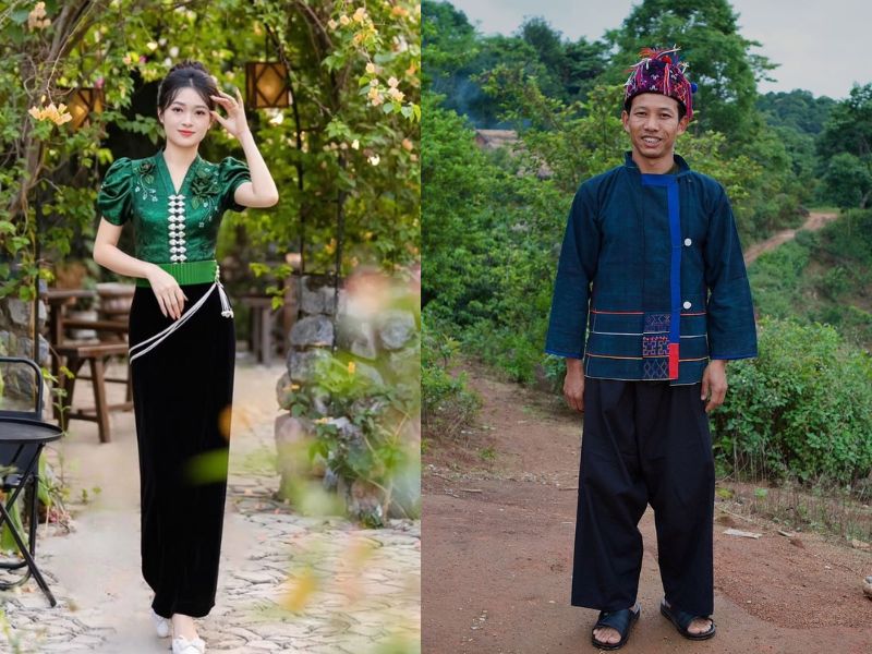 trang phục dân tộc thái