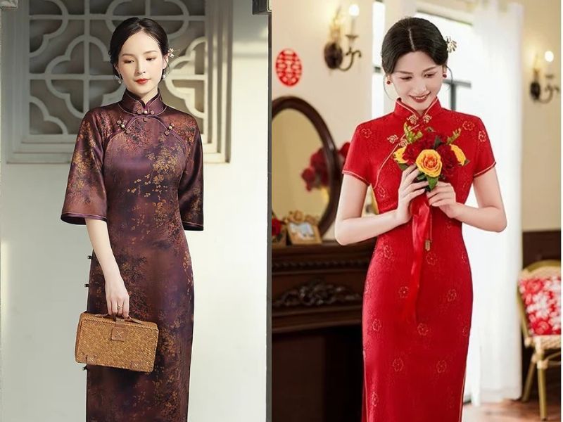 Sườn xám phổ biến nhất