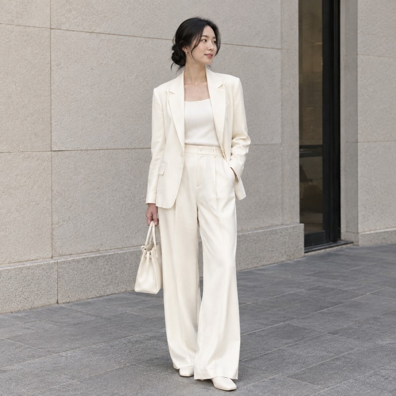 Trang phục Ivory Ton sur ton