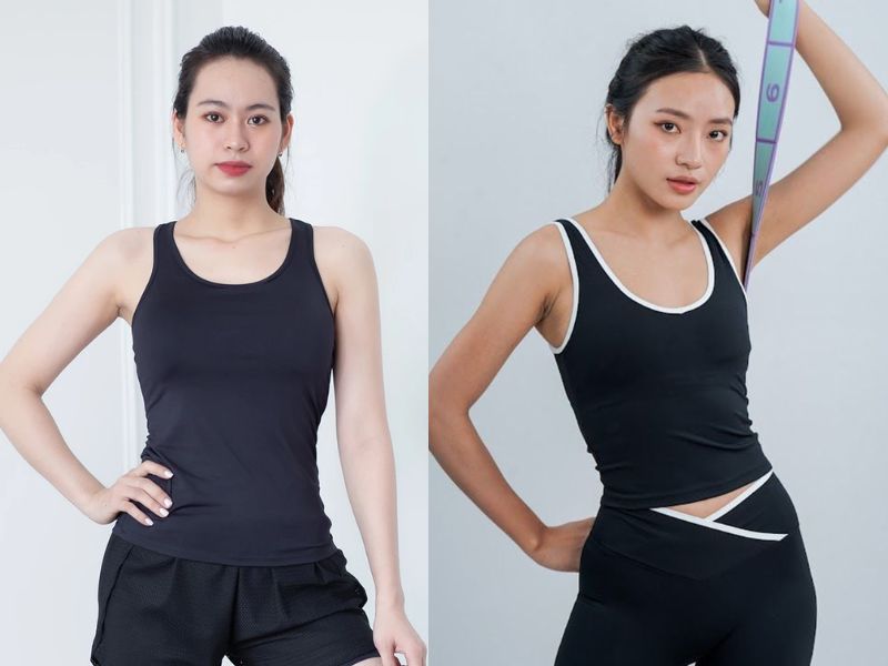 Áo ba lỗ thể thao co giãn tốt