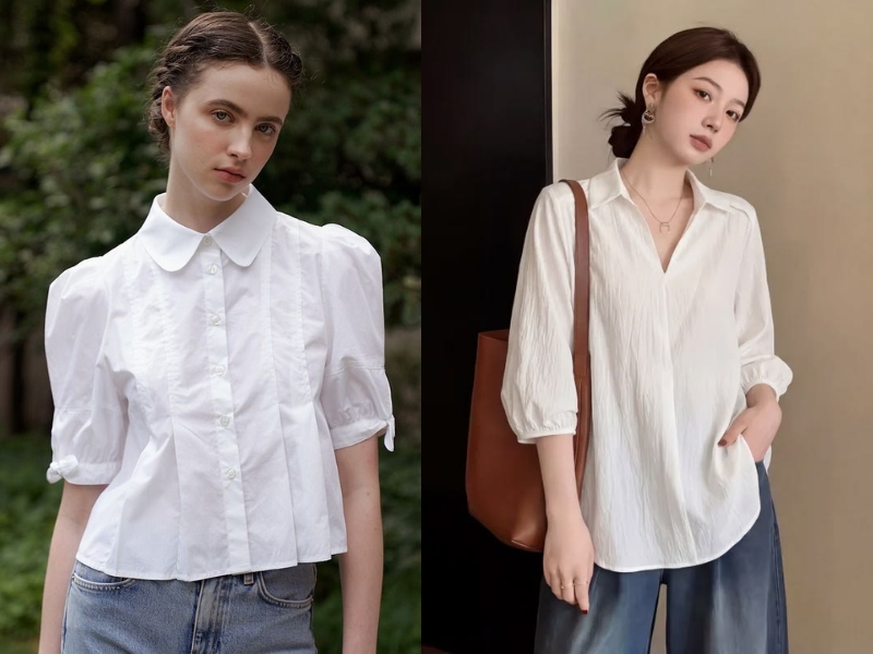 Ưu tiên áo phom rộng khi có bắp tay to