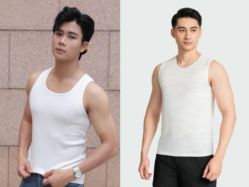 Thiết kế của áo ba lỗ basic