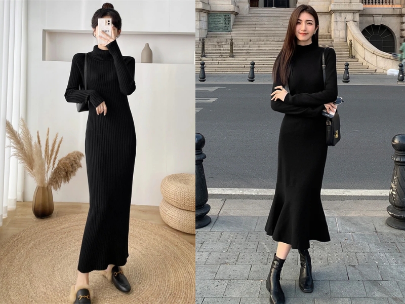 Biến tấu của váy liền chính là jumper dress 