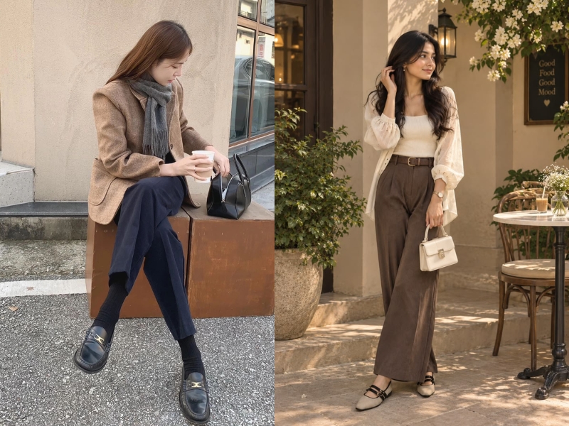 Giày bệt thoải mái khi đi