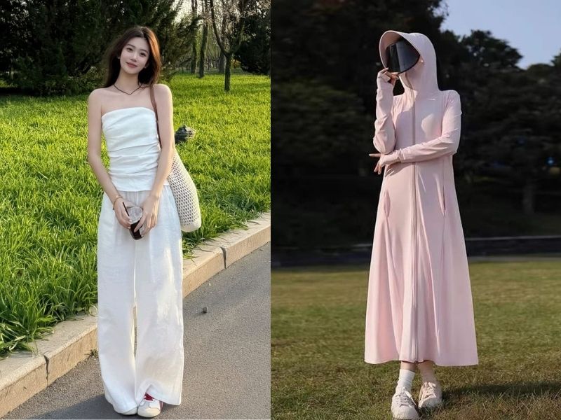 Màu sáng chống tia UV không tốt