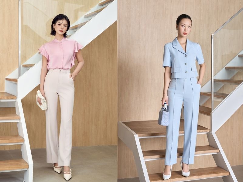 Ưu tiên quần ống đứng trong dịp trang trọng
