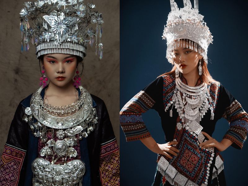 trang phục dân tộc mèo