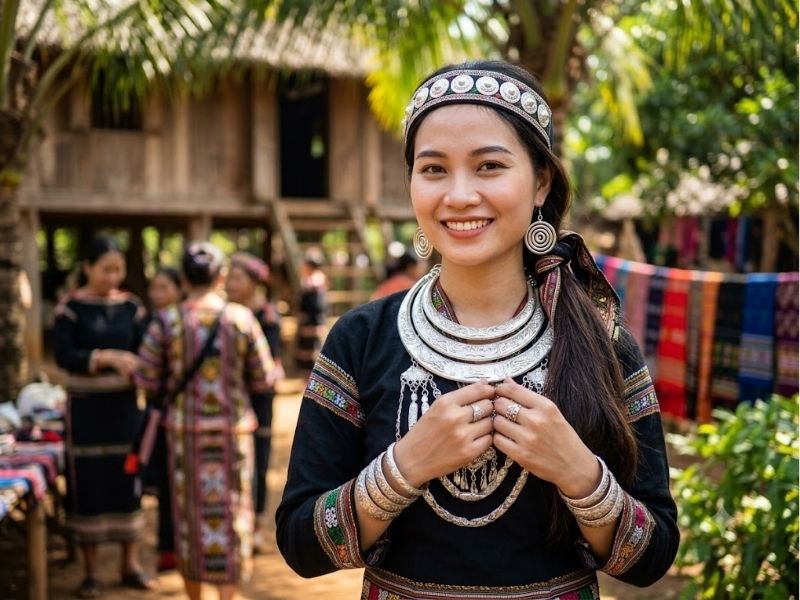 trang phục tây nguyên