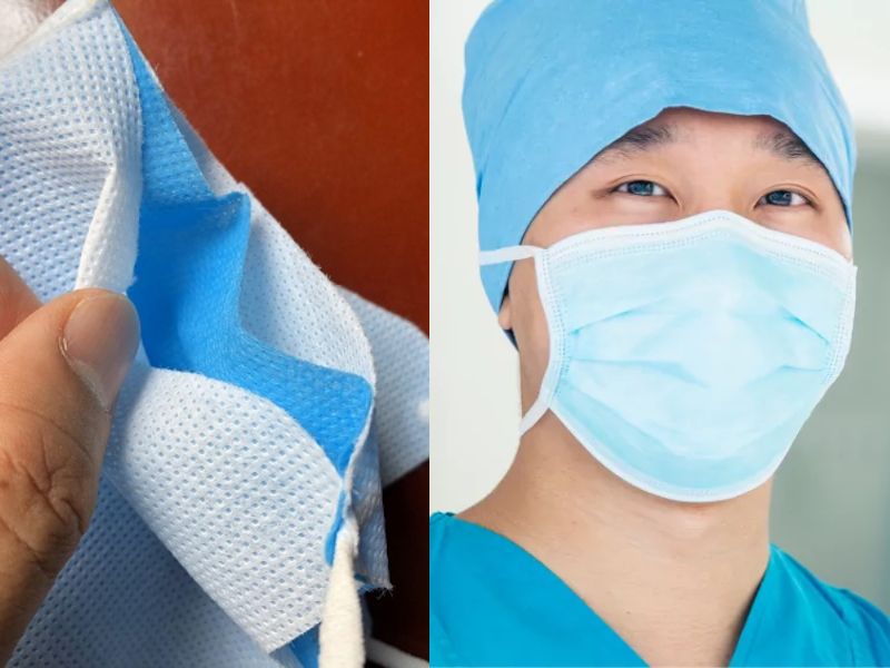 Trong y tế ứng dụng vải không dệt rất nhiều