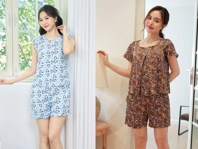 Tole tạo nên nhiều bộ đồ ngủ thoải mái