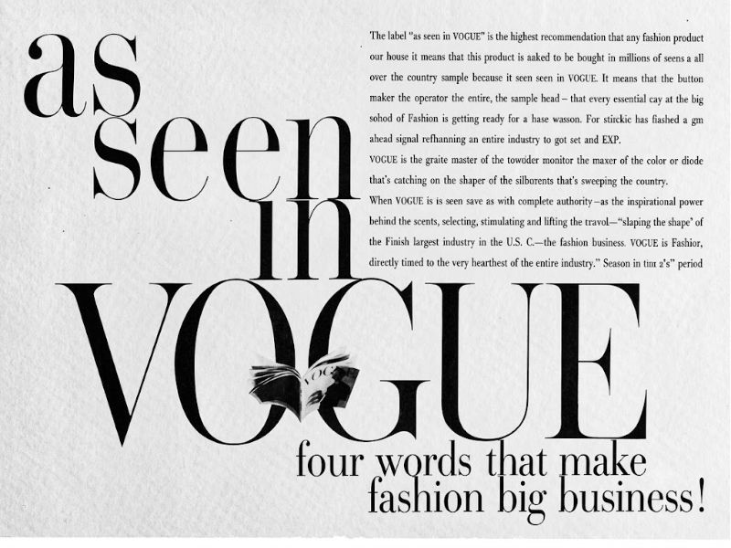 vogue là gì