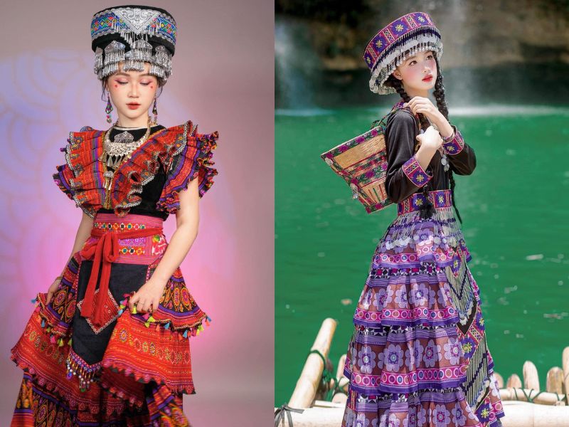 trang phục dân tộc mèo